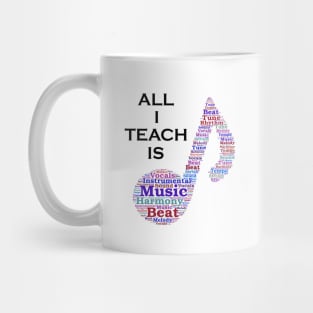 More than just a Music Teacher Shirt Mug